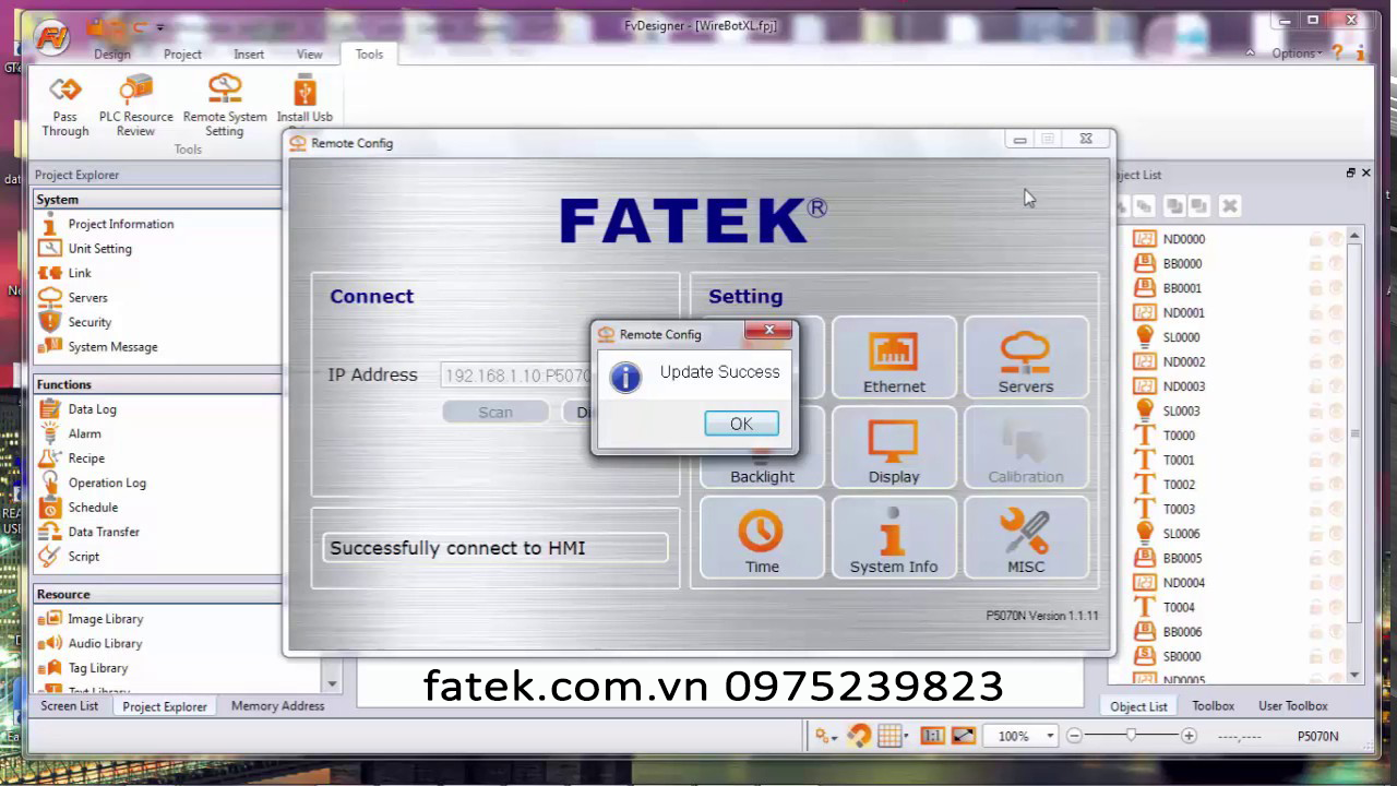 FATEK HMI software