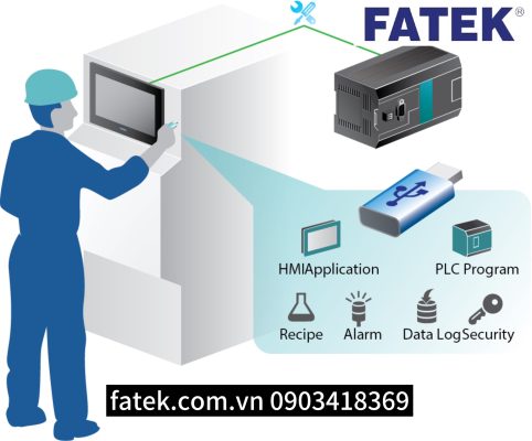 Dịch vụ hỗ trợ kỹ thuật lập trình kết nối dữ liệu PLC Fatek